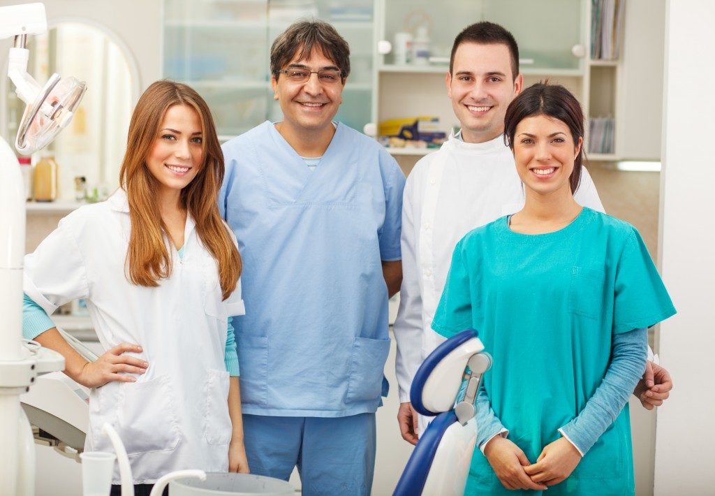 Team of dentists