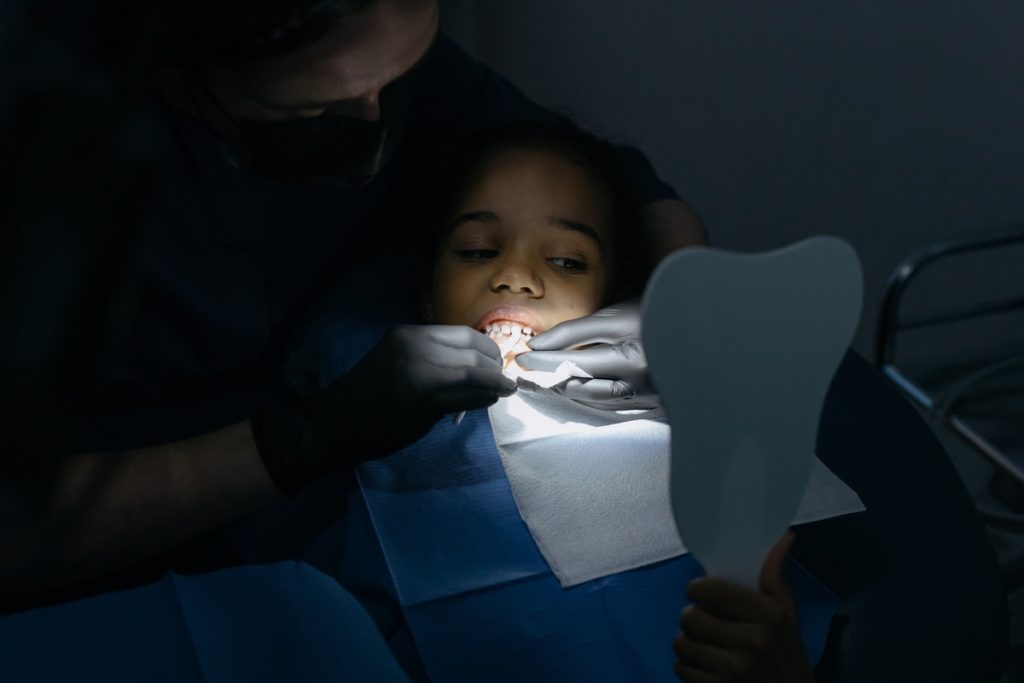 child and dentist